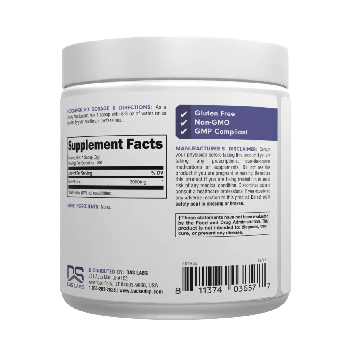 BetaAlanine Bucked Up